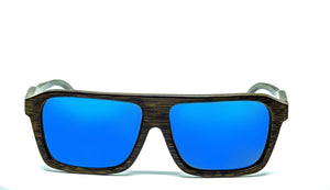 Aviator Sunglasses With Azure Mirror Lens - Kadmat - Maybe Sunny