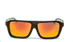 Aviator Sunglasses With Flame Mirror Lens - Kadmat - Maybe Sunny