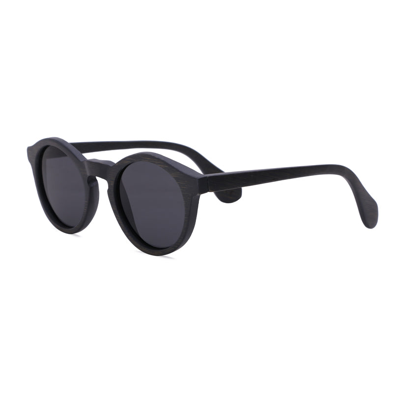 Round Sunglasses With Black Lens - Punalu - Maybe Sunny