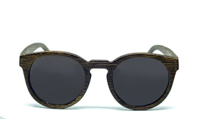Round Sunglasses With Black Lens - Navio - Maybe Sunny