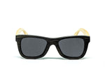 Wayfarer Sunglasses With Black Lens - For Kids or Smaller Faces - Matira - Maybe Sunny